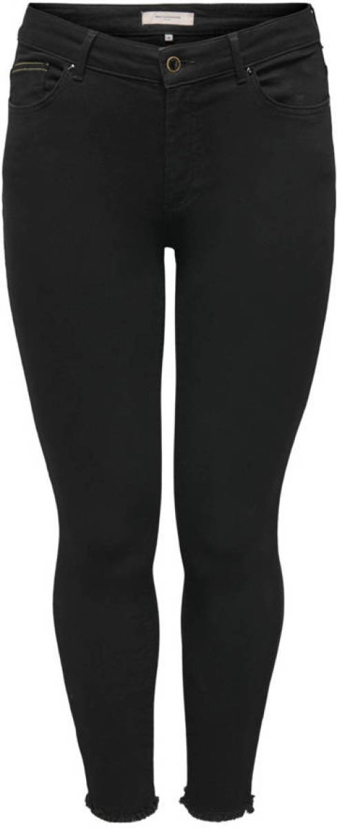 ONLY CARMAKOMA skinny jeans CARWILLY zwart