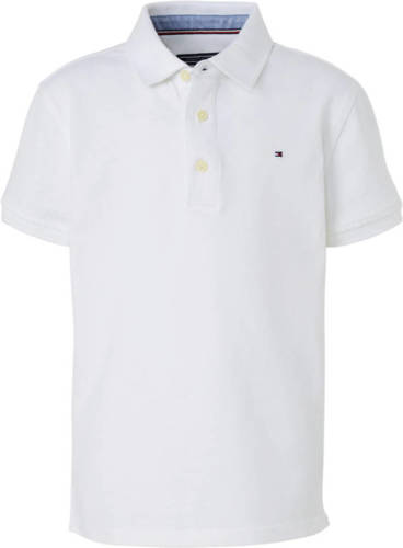 Tommy hilfiger piqué polo wit