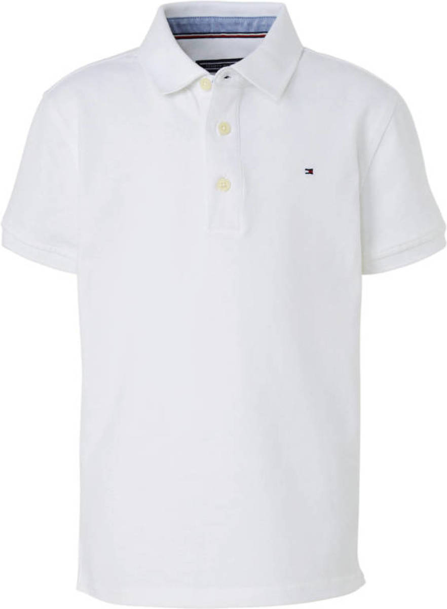 Tommy hilfiger piqué polo wit