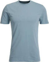 WE Fashion T-shirt met biologisch katoen lichtblauw