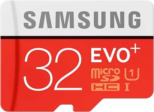 Samsung MicroSD Class 10 EVO+ 32GB micro sd-kaart