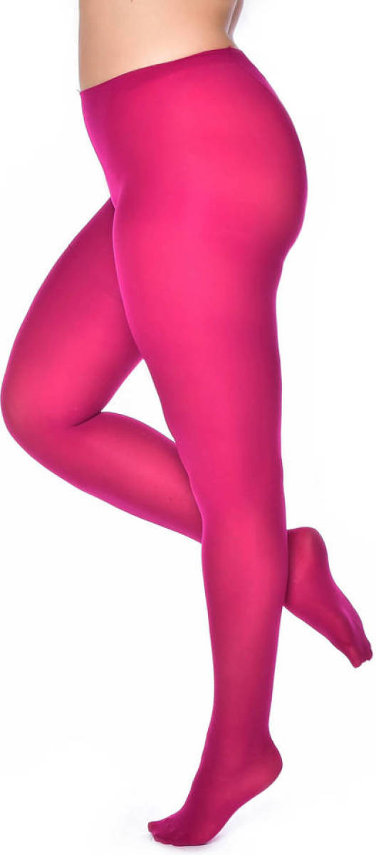 Pamela Mann super curvy + size panty 50 denier fuchsia