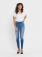 Only skinny jeans blauw