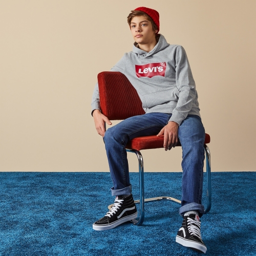 Sweater Levis  BATWING SCREENPRINT HOODIE