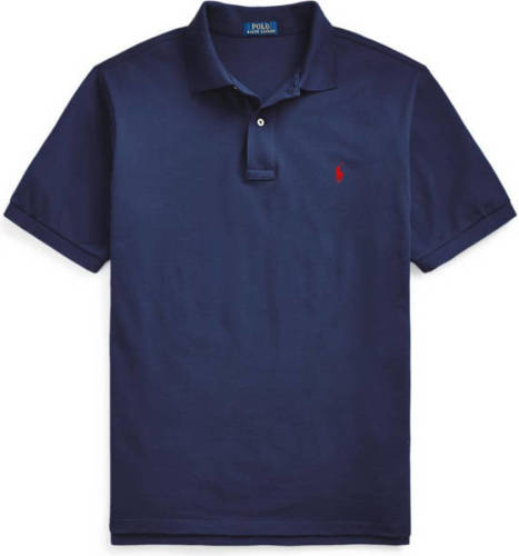 POLO Ralph Lauren Big & Tall +size regular fit polo donkerblauw