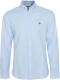 WE Fashion slim fit overhemd light blue