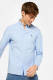 WE Fashion slim fit overhemd light blue