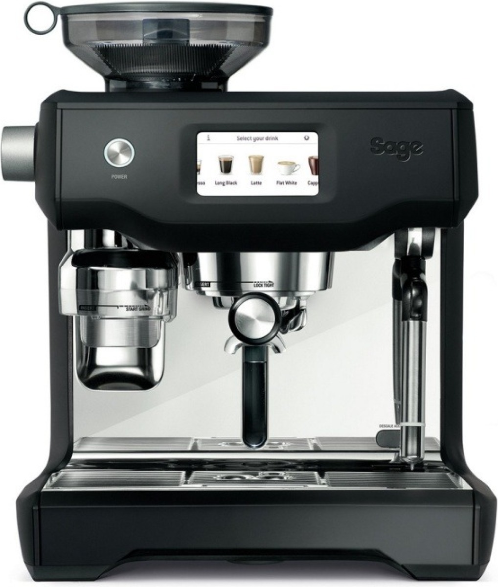 Sage THE ORACLE TOUCH BLACK TRUFFEL espresso apparaat
