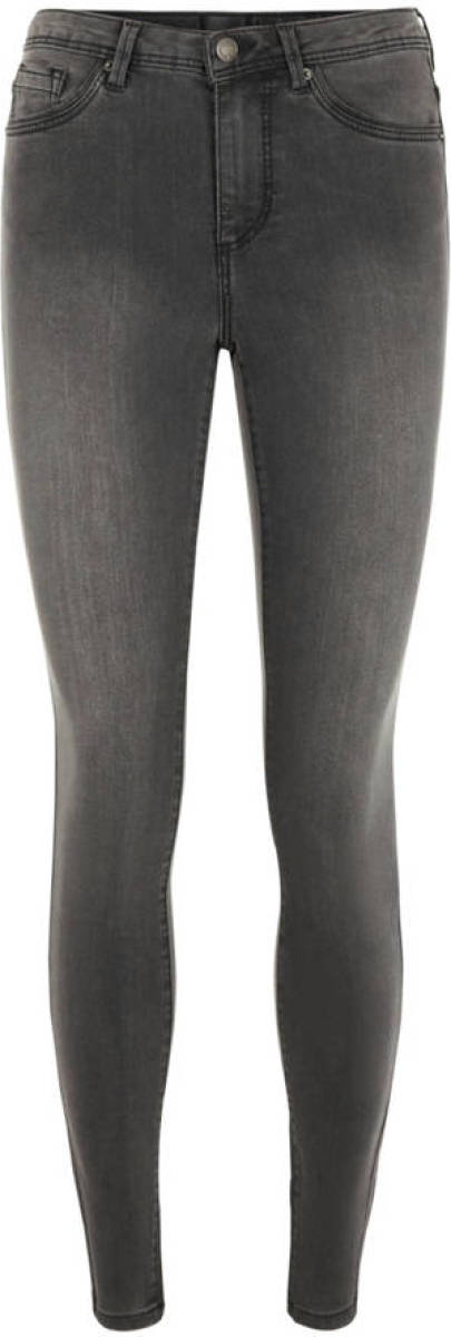 VERO MODA skinny jeans Tanya donkergrijs