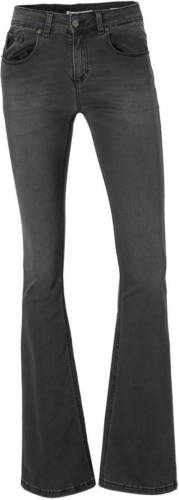 Lois high waist flared jeans black stone