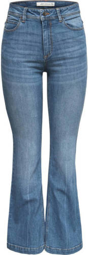 JACQUELINE DE YONG flared jeans blauw