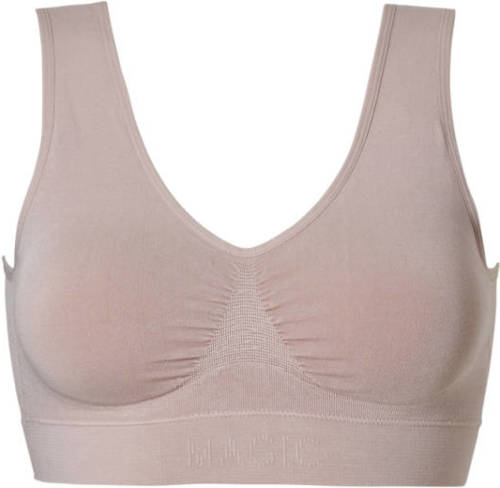 MAGIC Bodyfashion bh zonder beugel Comfort Bra Bamboo lichtroze