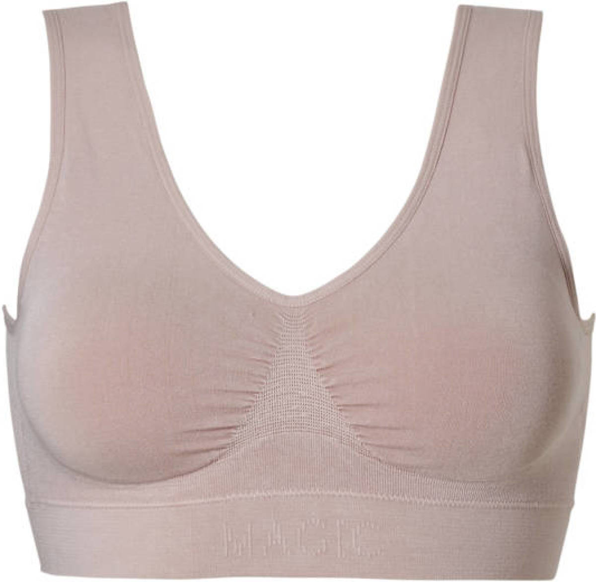 MAGIC Bodyfashion bh zonder beugel Comfort Bra Bamboo lichtroze