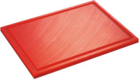 Inno Cuisinno Horeca Snijplank met ril 32,5 cm Rood