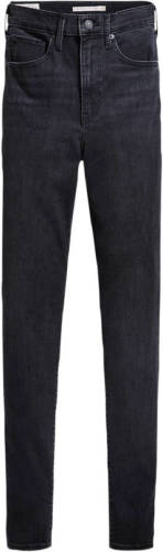 Levi's Mile high waist super skinny jeans black haze