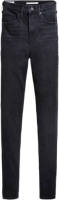 Levi's Mile high waist super skinny jeans black haze