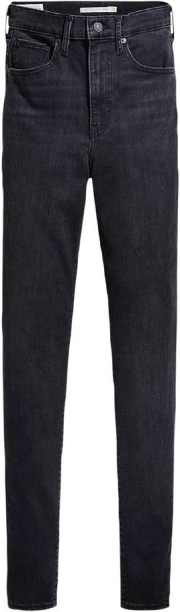 Levi's Mile high waist super skinny jeans black haze