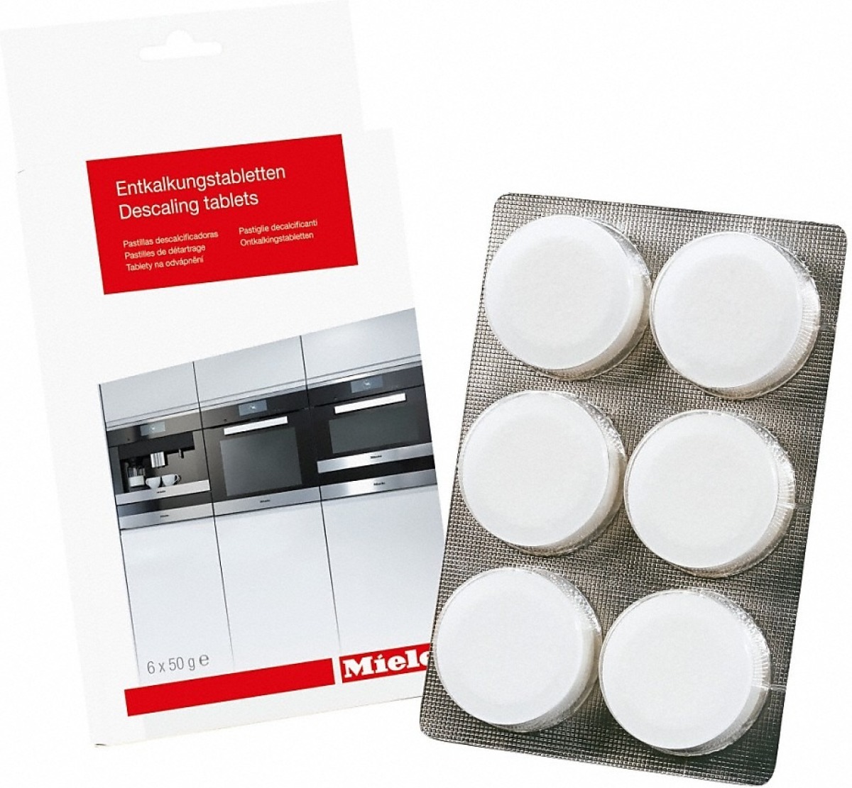 Miele Ontkalkingstablet 6 Stuks ontkalker