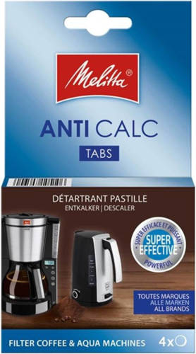 Melitta ontkalkingstabletten 4x12g ontkalker