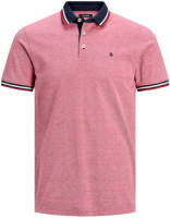 Jack & Jones ESSENTIALS slim fit polo roze