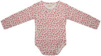 Little Indians newborn baby romper lange mouwen - Leopard