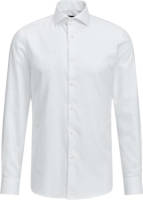 WE Fashion slim fit overhemd wit