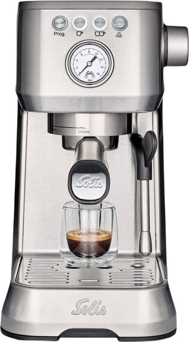 Solis Barista Perfetta Plus 1170 V2 Espressomachine - Pistonmachine - Zilver