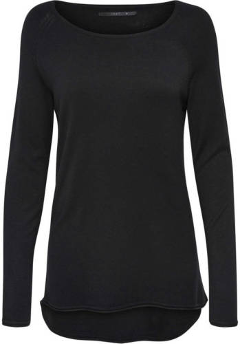 Only longsleeve Mila zwart