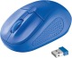 Trust Primo Wireless Mouse - blue muis