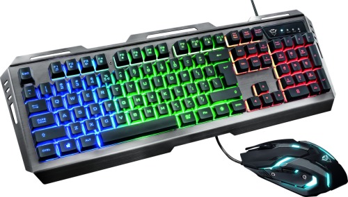 Trust GXT 845 Tural Gaming Combo - Keyboard met Muis toetsenbord