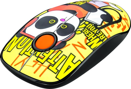 Trust SKETCH SILENT WIRELESS MOUSE YELLOW muis