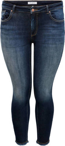 ONLY CARMAKOMA skinny jeans donkerblauw