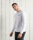 Superdry longsleeve met logo wit