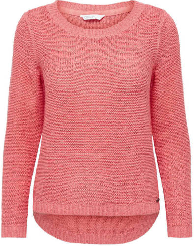 Only gebreide trui ONLGEENA roze