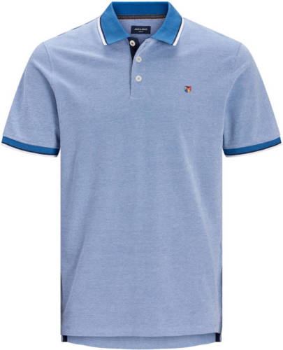 Jack & Jones PREMIUM regular fit polo blauw