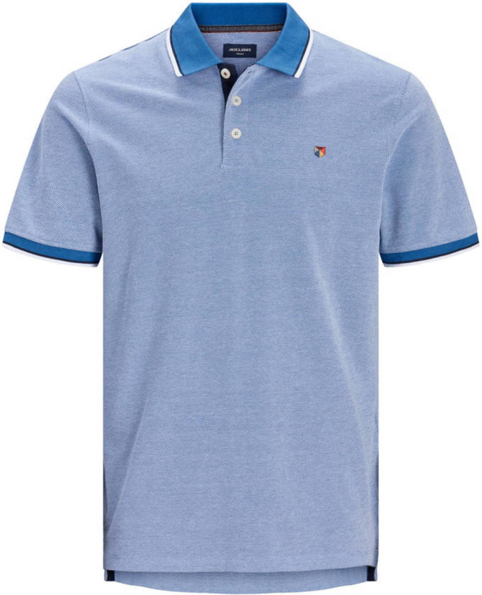 Jack & Jones PREMIUM regular fit polo blauw