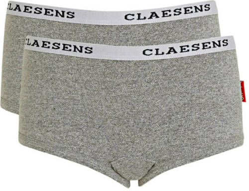 Claesen's hipster - set van 2 grijs/wit