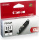 Canon CLI-551BK XL Inktcartridge Zwart (6443B001)