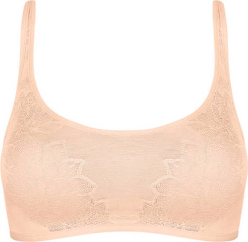 Triumph voorgevormde bh zonder beugel Fit Smart lichtbeige