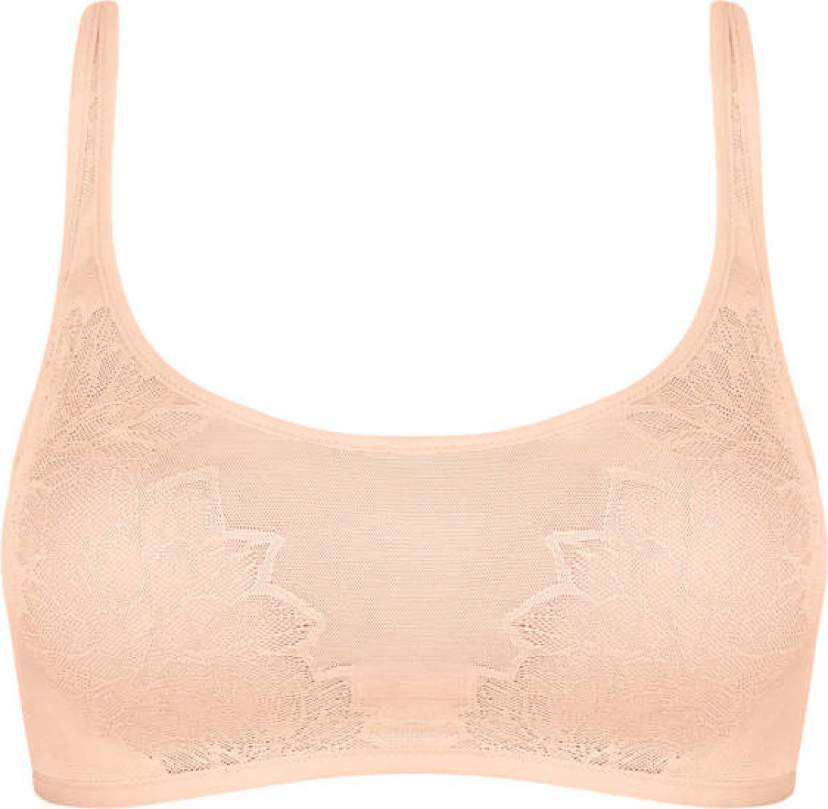 Triumph voorgevormde bh zonder beugel Fit Smart lichtbeige