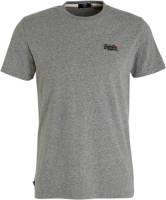 Superdry T-shirt grijs melange
