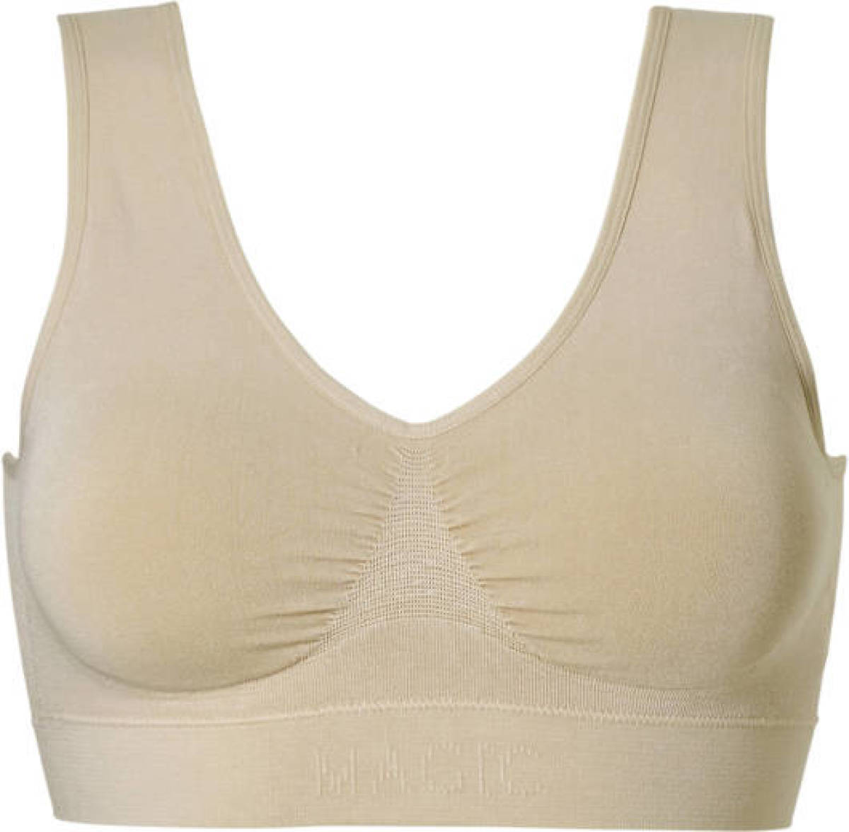 MAGIC Bodyfashion bh zonder beugel Comfort Bra Bamboo ecru