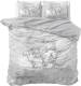 DreamHouse Bedding Marble World 1-persoons (140 x 220 cm + 1 kussensloop) Dekbedovertrek