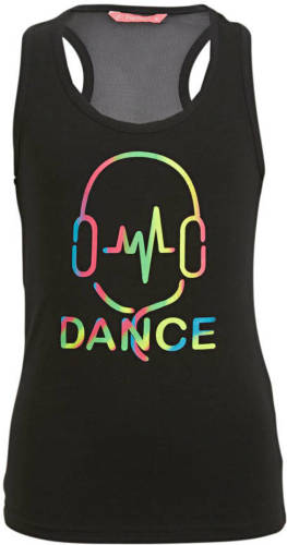 Papillon sporttop zwart/multi