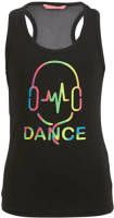 Papillon sporttop zwart/multi