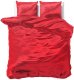 Sleeptime Elegance Satijn Geweven Uni - Rood Lits-jumeaux (240 x 220 cm + 2 kussenslopen) Dekbedovertrek