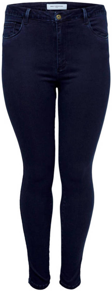 ONLY CARMAKOMA skinny jeans donkerblauw