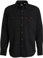Levi's regular fit denim overhemd Barstow Western marble black