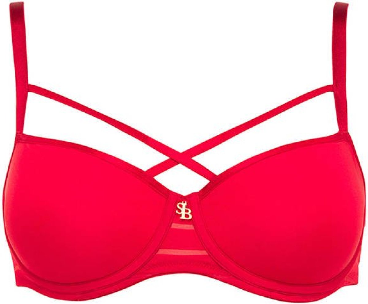 Sapph voorgevormde beugelbh Rosie rood