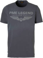 PME Legend T-shirt met logo grijs